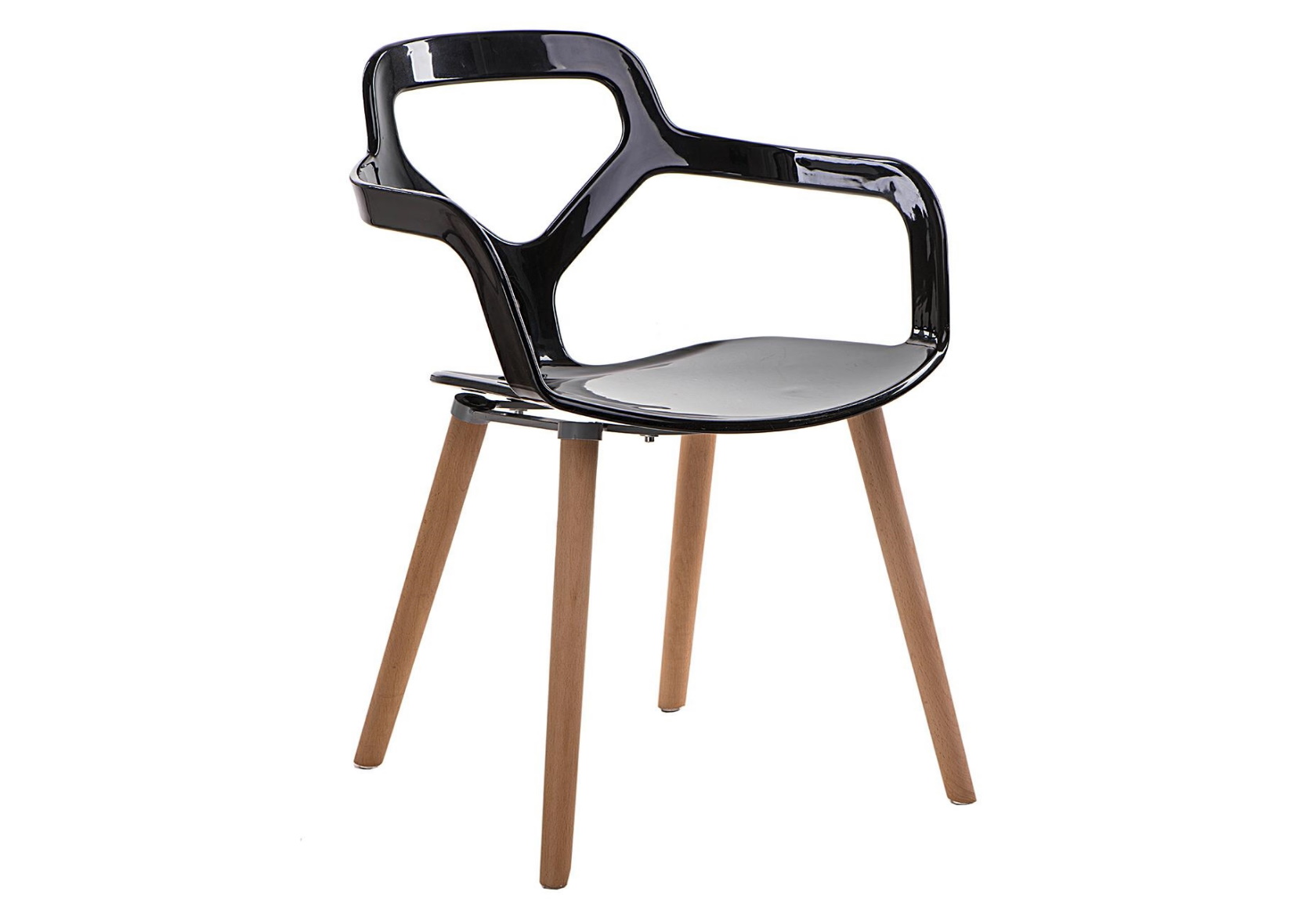 nowoczesne krzesła z drewnianymi nogami Nox Wood